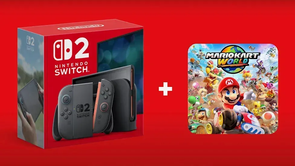 Console Bundle Nintendo Switch 2 + Jogo Digital Mario Kart World