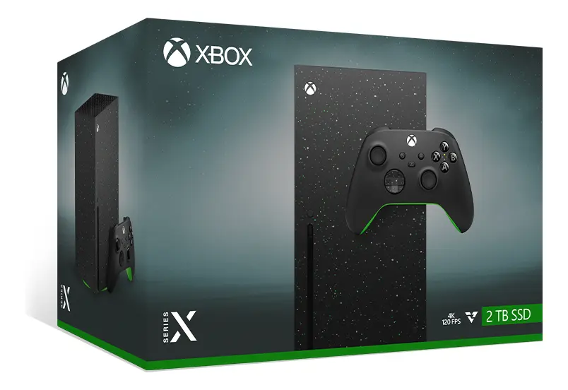 Console Xbox Series X Galaxy Black 2 TB - Edição Especial - Americano