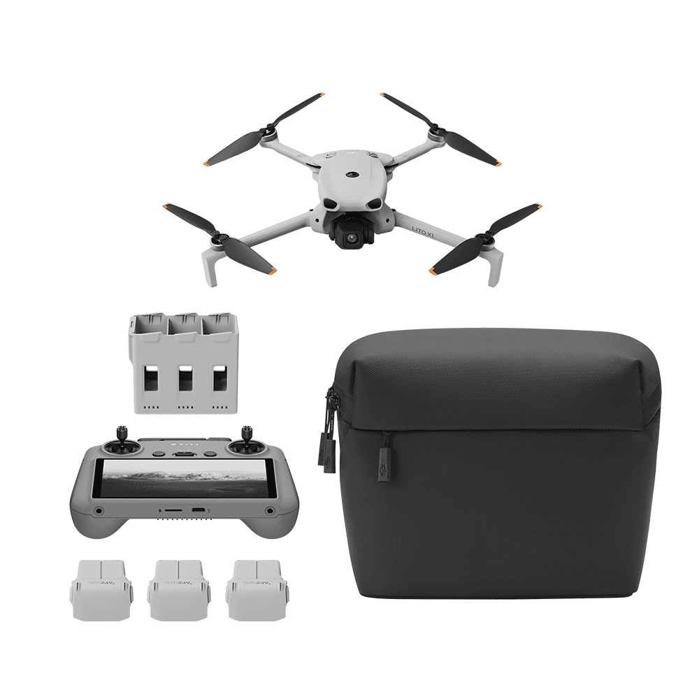 Drone DJI Lito X1 Fly More Combo (Com tela) BR